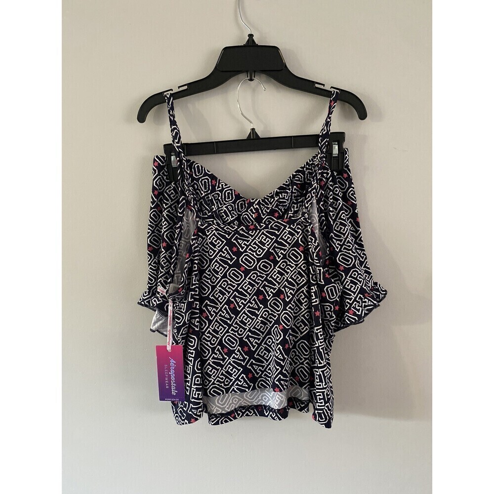 Aeropostale women's Sleepwear Pyjama Set In Navy Size XL